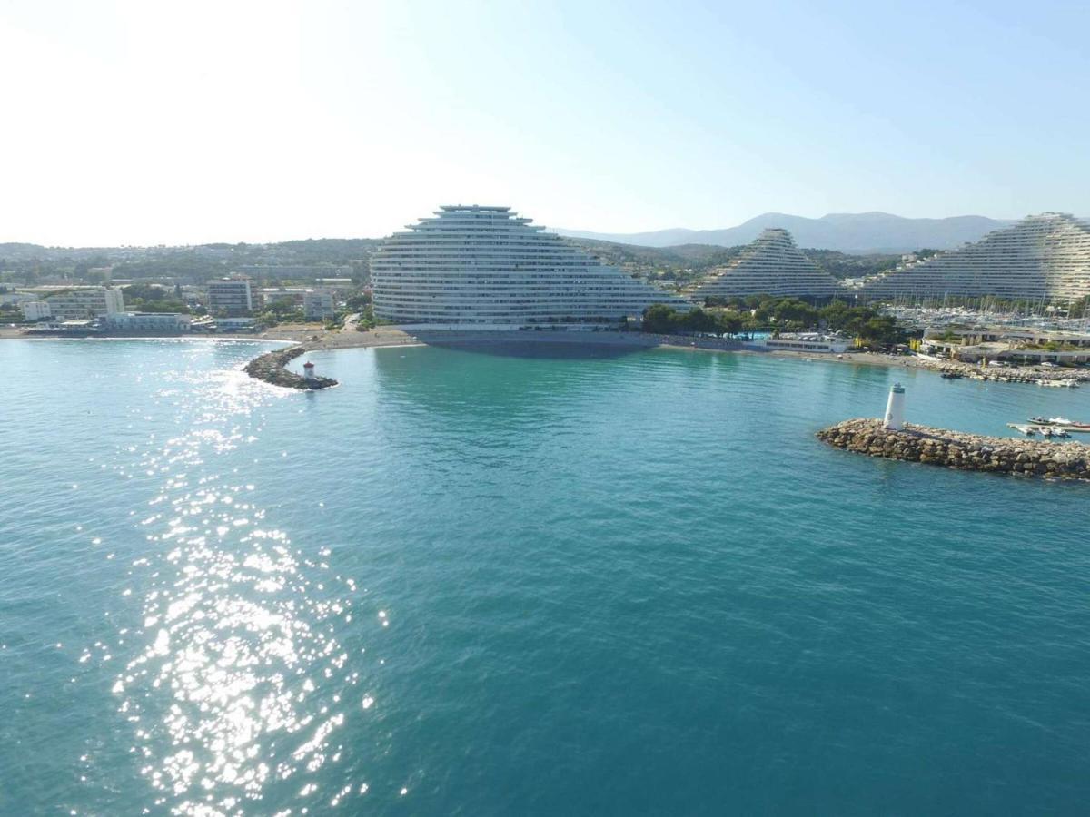 Studio A Villeneuve-Loubet Plage Avec Parking Prive, 2/4 Couchages - Fr-1-252A-6 Exteriör bild